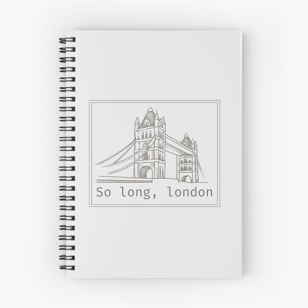 Item preview, So long, London designed and sold by mgkreatives.