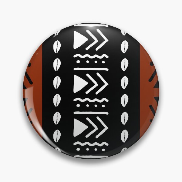 Item preview, Chestnut Brown African Safari Mud Cloth Design designed and sold by funkyvibes.