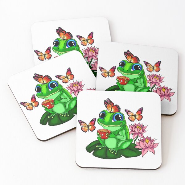 Item preview, Butterflies and Froggy designed and sold by cameoivory.