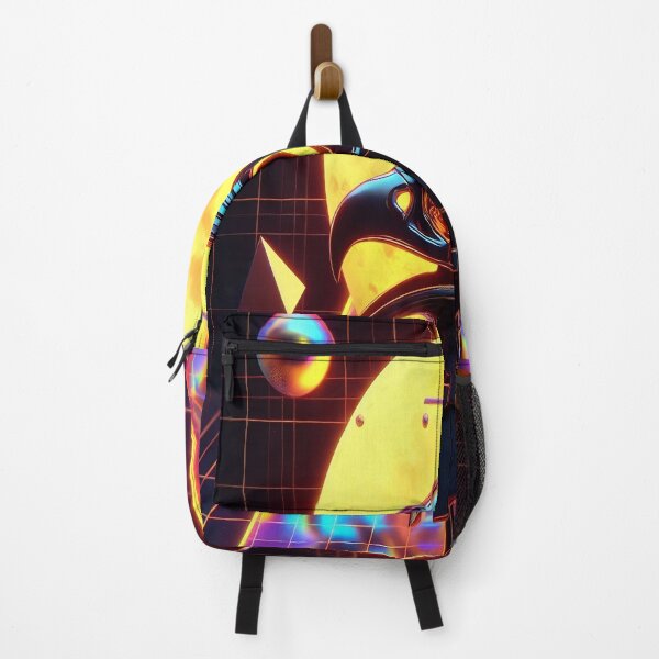 Item preview, Iridescent Eagle Full Moon 80s Retro Design designed and sold by OVERALLBUGZY.