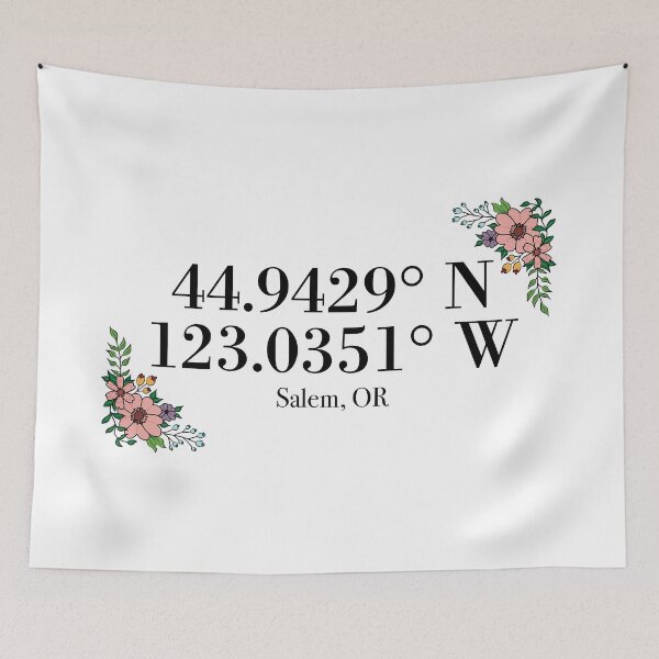 Item preview, Salem, OR Coordinates designed and sold by mynameisliana.