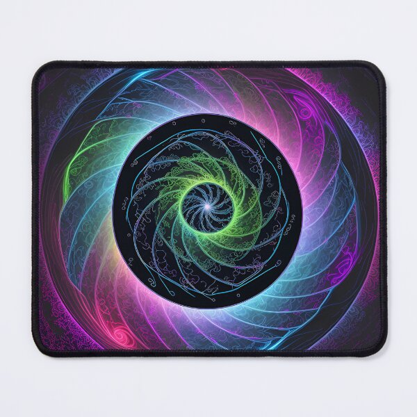 Item preview, multicolored universal circles and spirals designed and sold by Carlos Gudino.