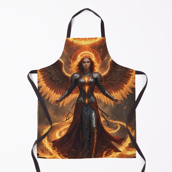 Item preview, Flaming Angel of Fire designed and sold by Paw's Arts.