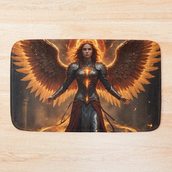 Item preview, Flaming Angel of Fire designed and sold by Paw's Arts.