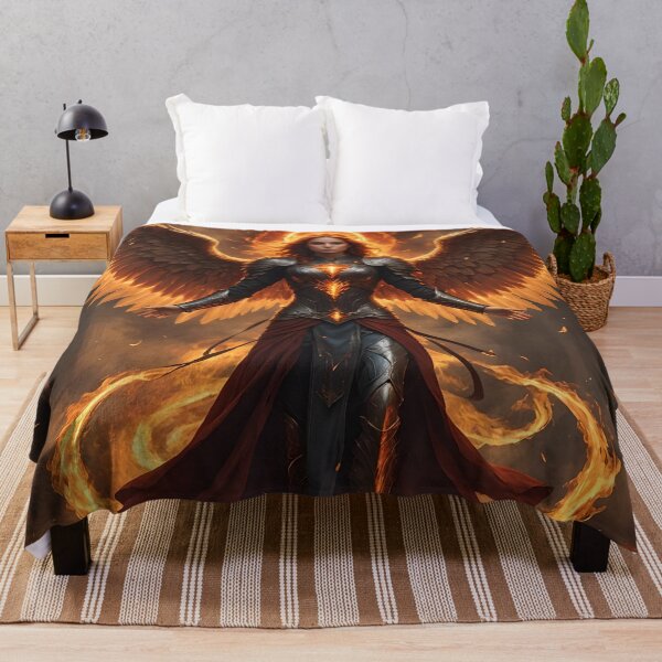 Item preview, Flaming Angel of Fire designed and sold by Paw's Arts.