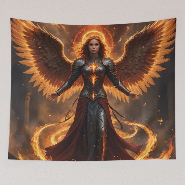 Item preview, Flaming Angel of Fire designed and sold by Paw's Arts.