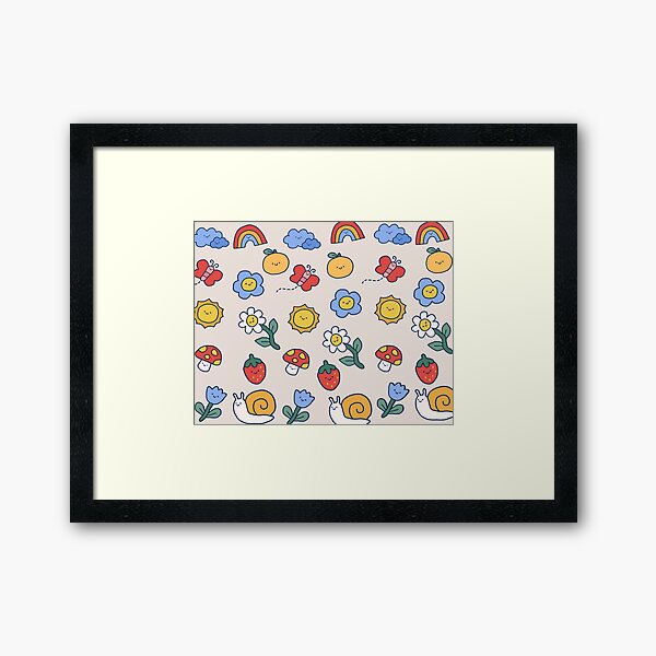 Aperçu de l'œuvre Modèle de griffonnage coloré pour enfants mignons créée et vendue par LMStudioDesigns.