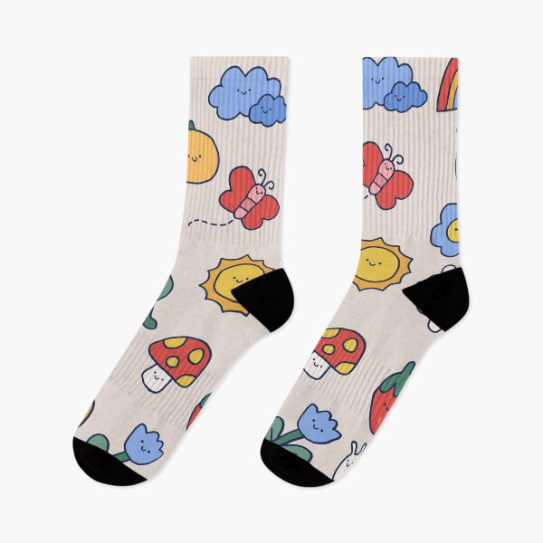 Item preview, Colorful Cute Childrens Doodle Pattern designed and sold by LMStudioDesigns.