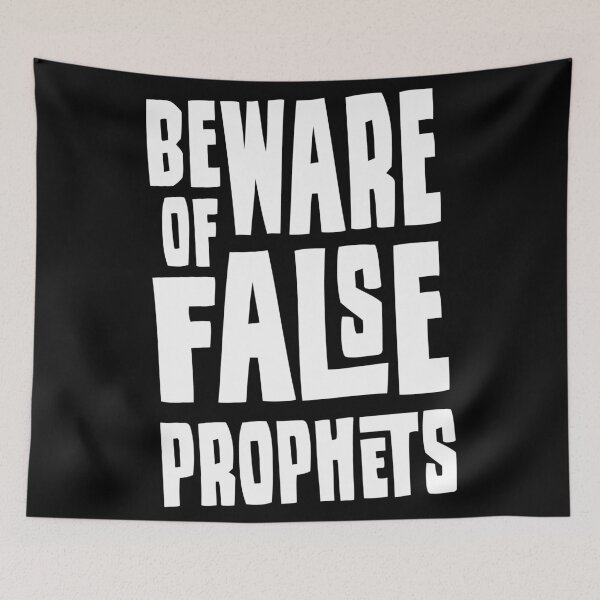 Item preview, Beware Of False Prophets - Jesus Warning 6 - Christian designed and sold by Vector-Artist.