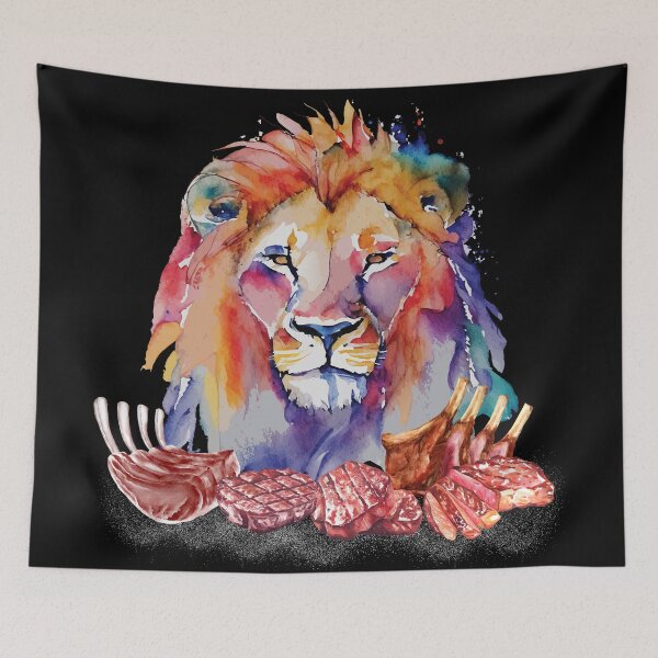 Item preview, Lion Diet designed and sold by CarnivoreFriend.