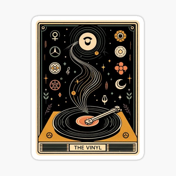 Item preview, The Vinyl Tarot designed and sold by lc-tarot.