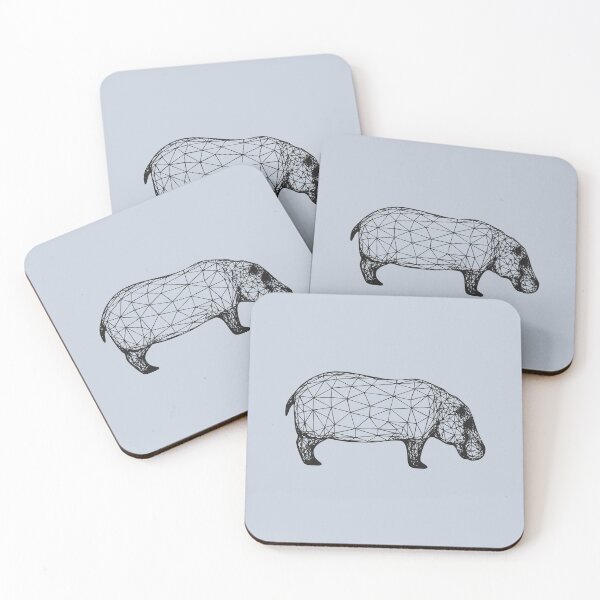 Item preview, Hippo 3D animal love 1 designed and sold by Animalovedesign.