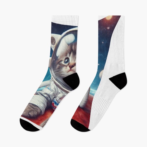 Item preview, Cute Kitten Astronaut Sitting designed and sold by geartes.