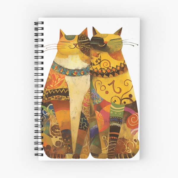Item preview, Two Decorated Cats designed and sold by PMGDigital.