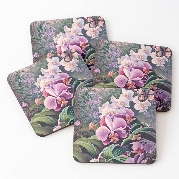 Item preview, Orchids and Butterfly designed and sold by uncledougie.