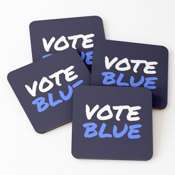 Item preview, Vote Blue designed and sold by cmplxsimplemnds.