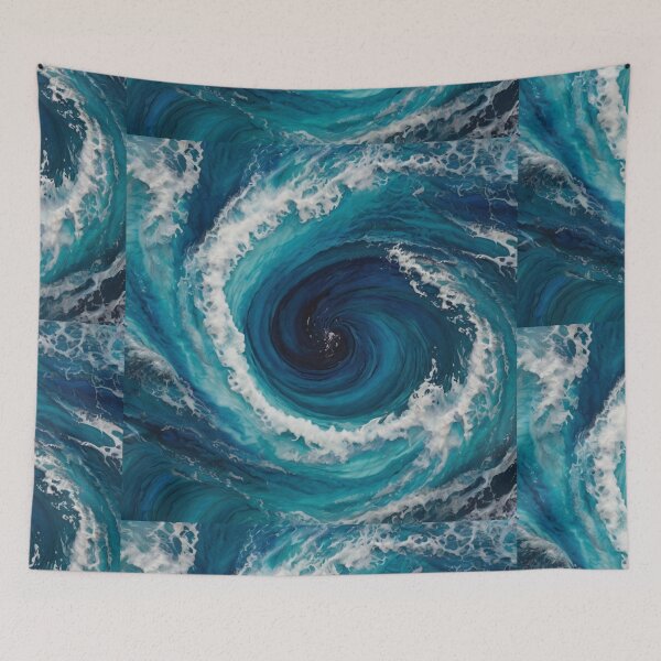 Item preview, Abstract Ocean designed and sold by Courtney Croxall.
