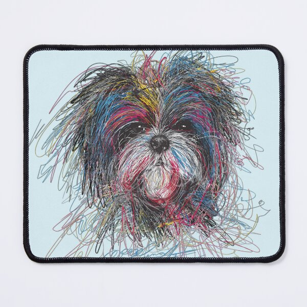 Item preview, Barking Brushstrokes A Modern Take on Canine Ar designed and sold by Rocky Mountain Artistry.