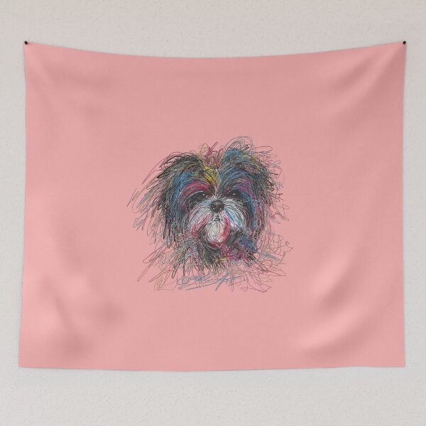 Item preview, Barking Brushstrokes A Modern Take on Canine Ar designed and sold by Rocky Mountain Artistry.