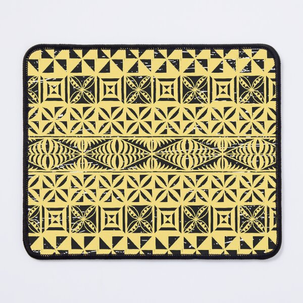 Item preview, Ngatu Tokelau Feletoa Manulua Tongan Traditional Polynesian Summer Pattern designed and sold by InkKiai.