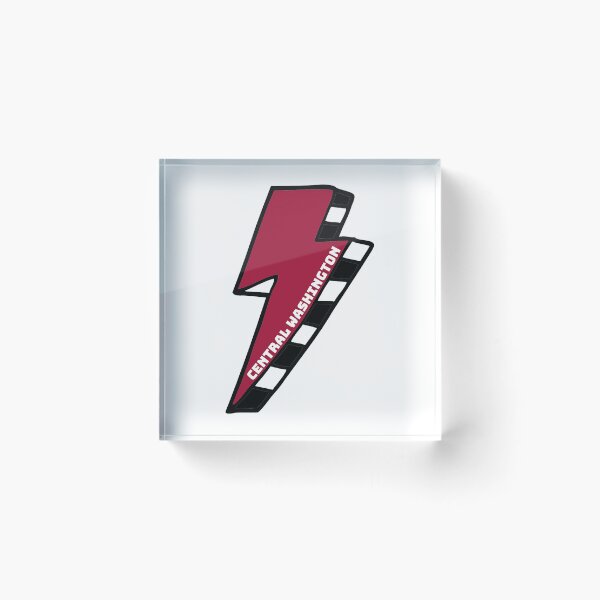 Item preview, CWU Central Washington University Lightning Bolt designed and sold by kkosmicki.