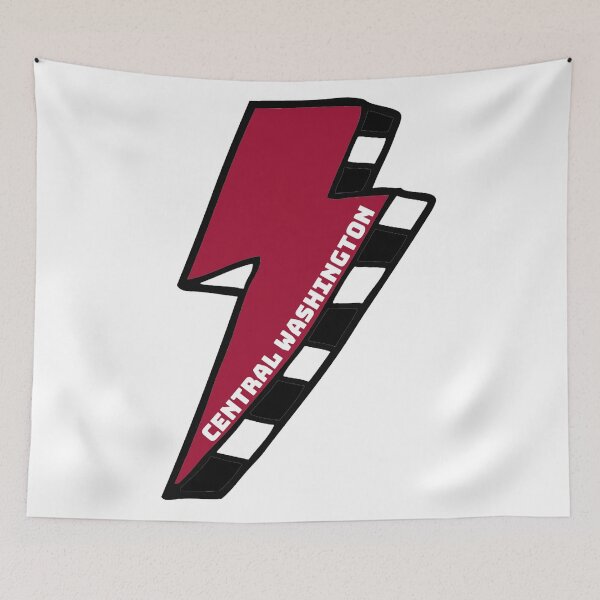 Item preview, CWU Central Washington University Lightning Bolt designed and sold by kkosmicki.