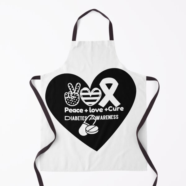 Item preview, Peace love cure diabetes designed and sold by prsagar01.
