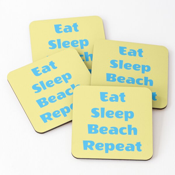 Item preview, Eat Sleep Beach Repeat designed and sold by Strings  Stan.