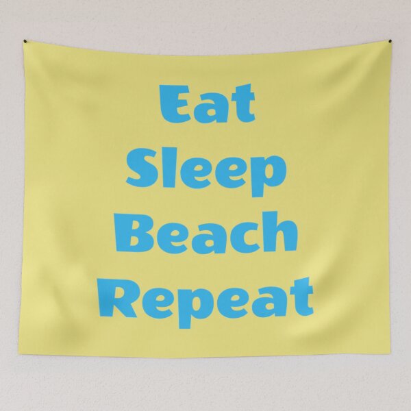 Item preview, Eat Sleep Beach Repeat designed and sold by Strings  Stan.