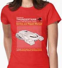 Thundertank Service and Repair Manual Women's Fitted T-Shirt