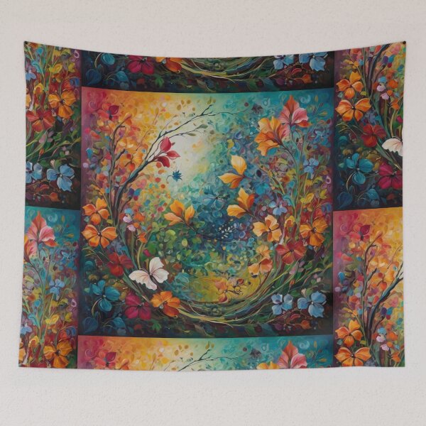Item preview, Abstract flowers designed and sold by Courtney Croxall.