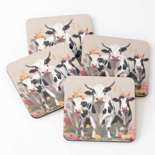 Item preview, Cows At The Party designed and sold by Paw's Arts.