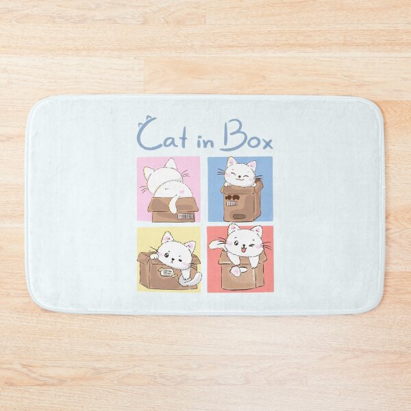 Item preview, Cat in box - mix colorful  designed and sold by PinkMocha.