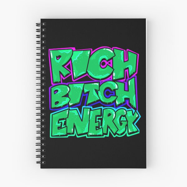 Item preview, rich bitch energy designed and sold by feather-pop.