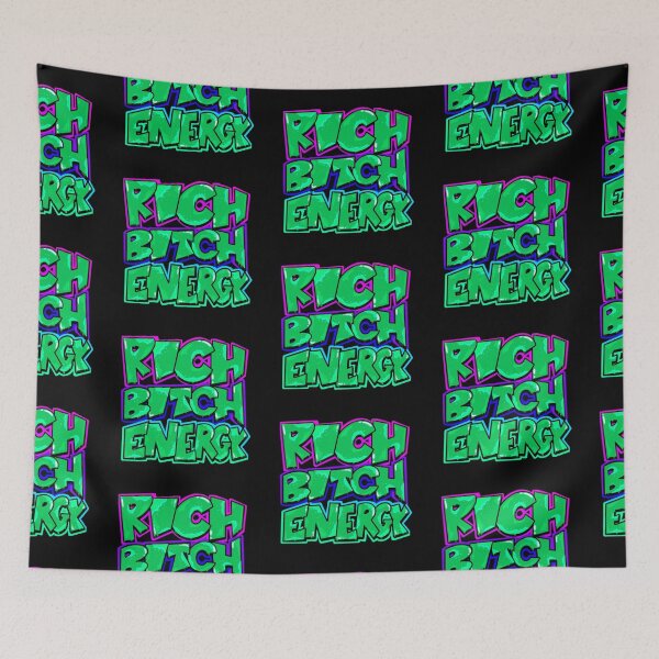 Item preview, rich bitch energy designed and sold by feather-pop.