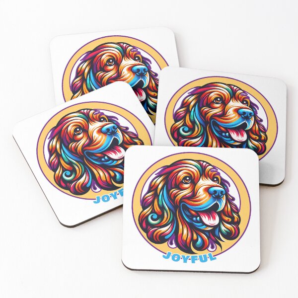 Item preview, Joyful Cocker Spaniel designed and sold by CaliCreatives.