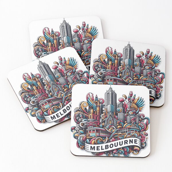 Item preview, Great Melbourne's culture design  designed and sold by Graphic  Grove.