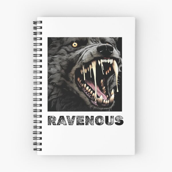 Item preview, The Ravenous Wolf designed and sold by SandersFitness.