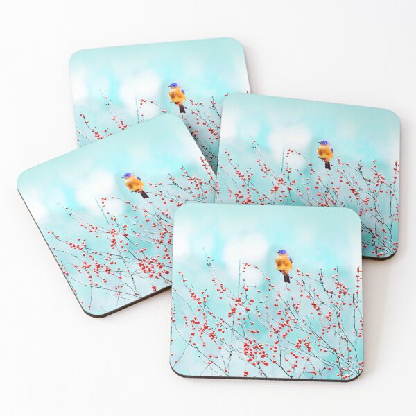Item preview, Little bird on blossom tree designed and sold by SueKnox.