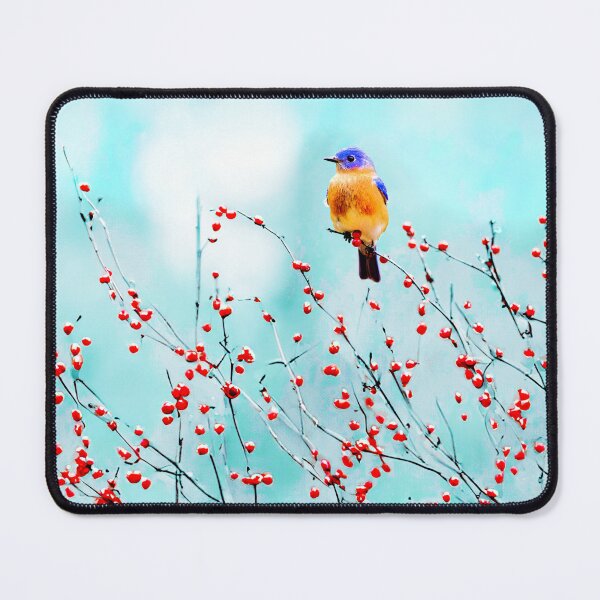 Item preview, Little bird on blossom tree designed and sold by SueKnox.