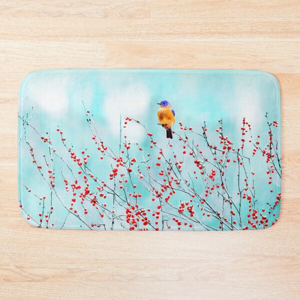 Item preview, Little bird on blossom tree designed and sold by SueKnox.