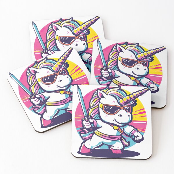 Item preview, Neon Ninja Unicorn Monica designed and sold by Alt-C Music.
