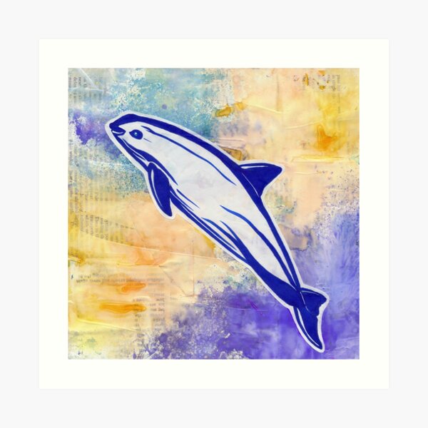Panda Of The Sea Art Print