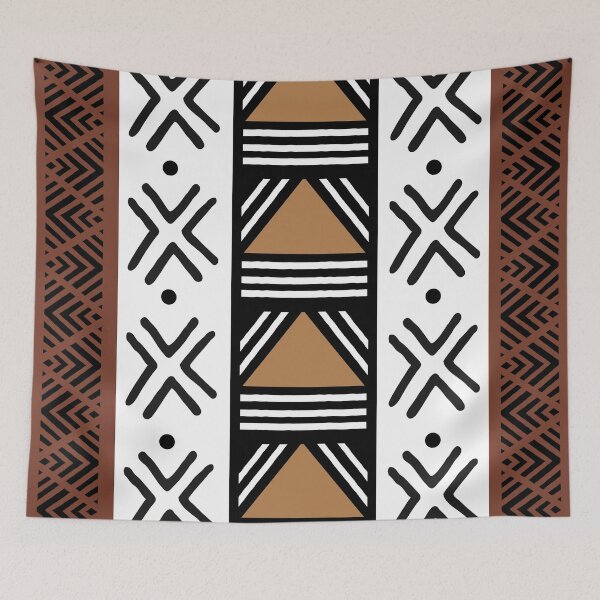 Item preview, African Tribal Bogolan Pattern designed and sold by funkyvibes.