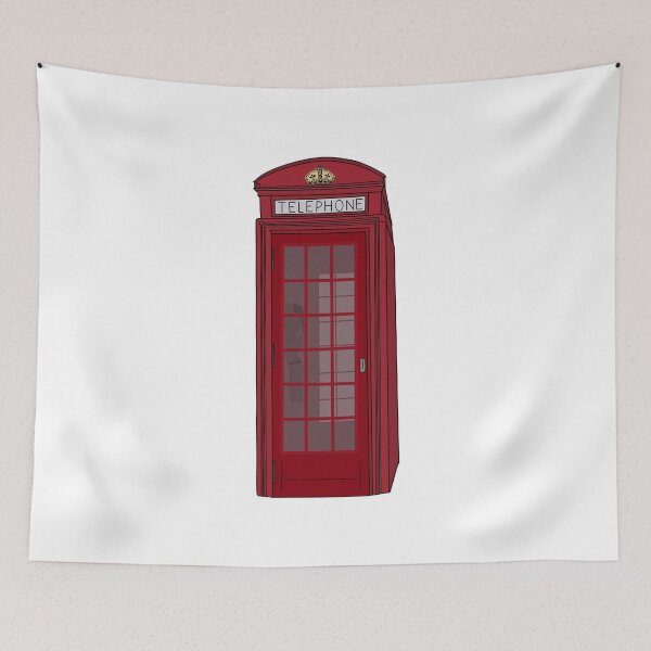 Item preview, Phone Booth Telephone Vintage designed and sold by shopdiego.