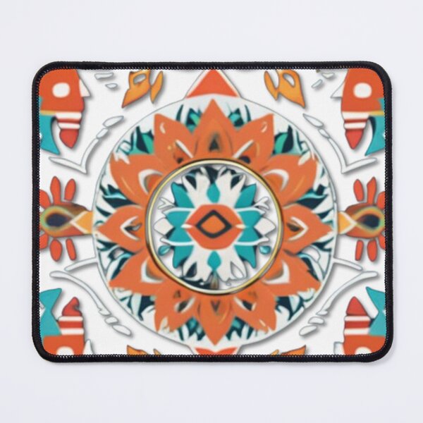 Item preview, mayan floral art pattern designed and sold by optimusprime39.