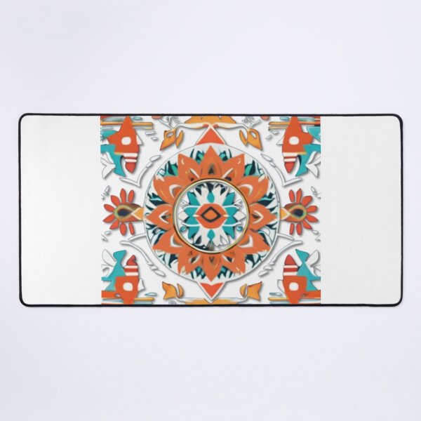 Item preview, mayan floral art pattern designed and sold by optimusprime39.