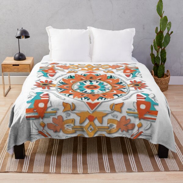 Item preview, mayan floral art pattern designed and sold by optimusprime39.