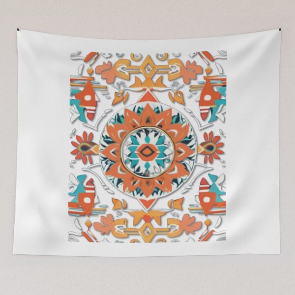 Item preview, mayan floral art pattern designed and sold by optimusprime39.