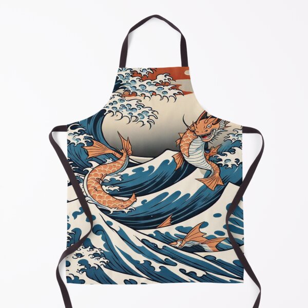 Item preview, The Great Wave of Gyarados designed and sold by Carrie-Draws.